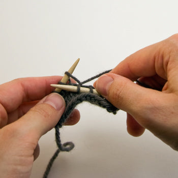 Knitting Bobble Start