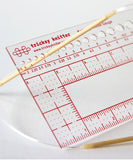 Knitting Needle Gauge and Ruler