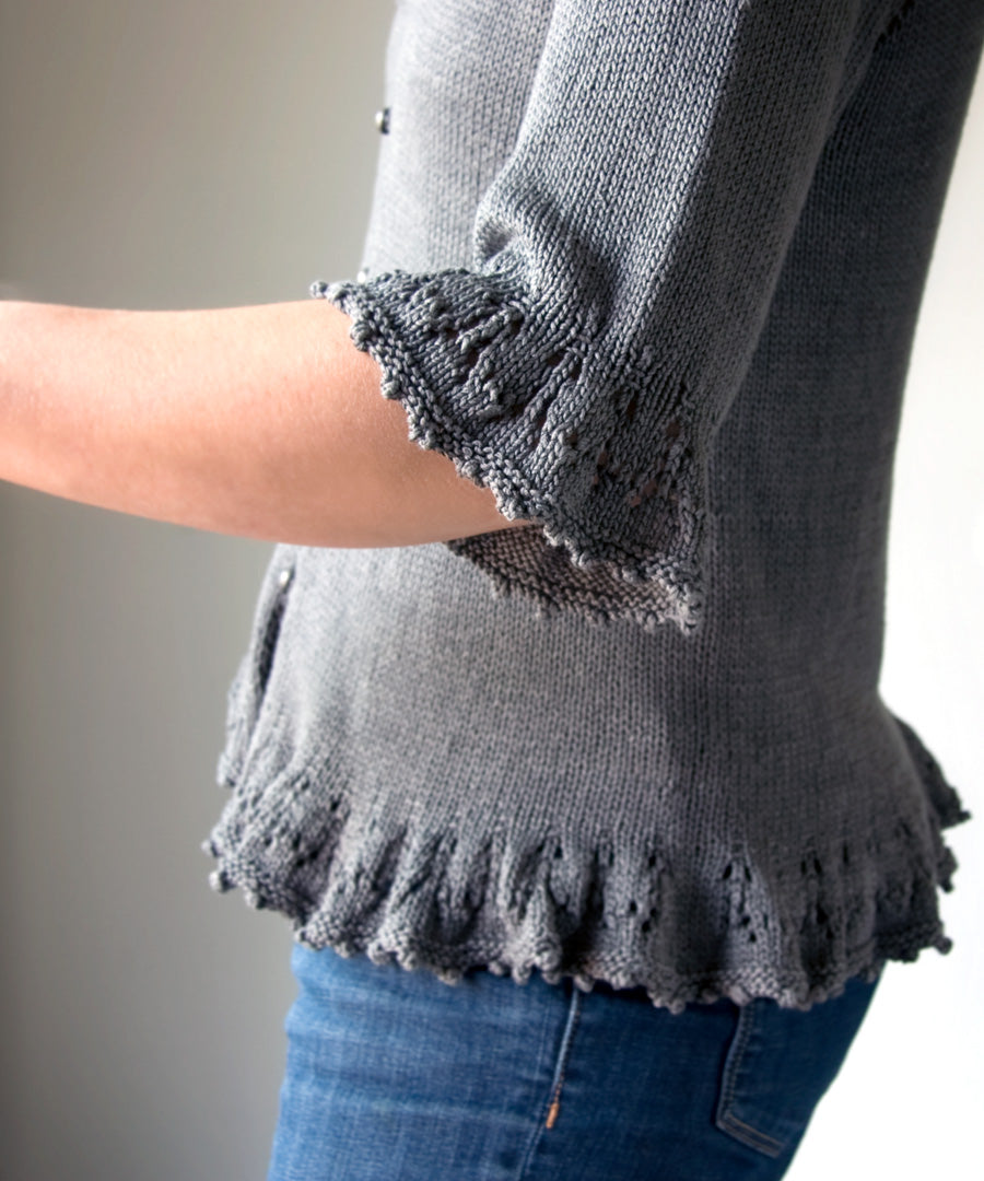 Thornfield Cardigan-Downloadable knitting pattern-Tricksy Knitter